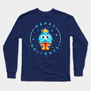 Happy Holidays Long Sleeve T-Shirt